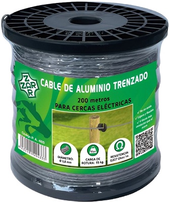 Cable de Aluminio Trenzado 1,8 mm 200 Metros
